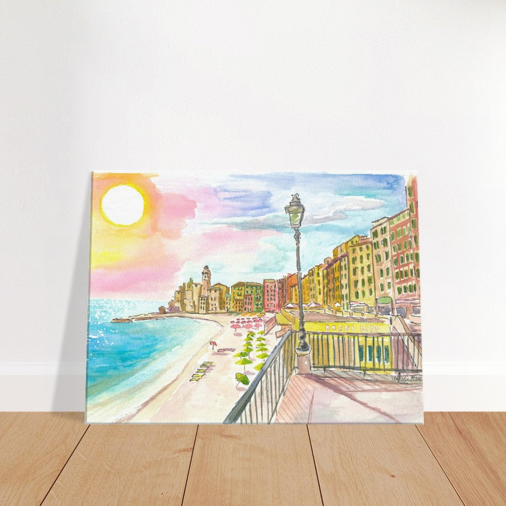 Camogli Dreams on the Golfo Paradiso on the Riviera di Levante - Limited Edition Fine Art Print -