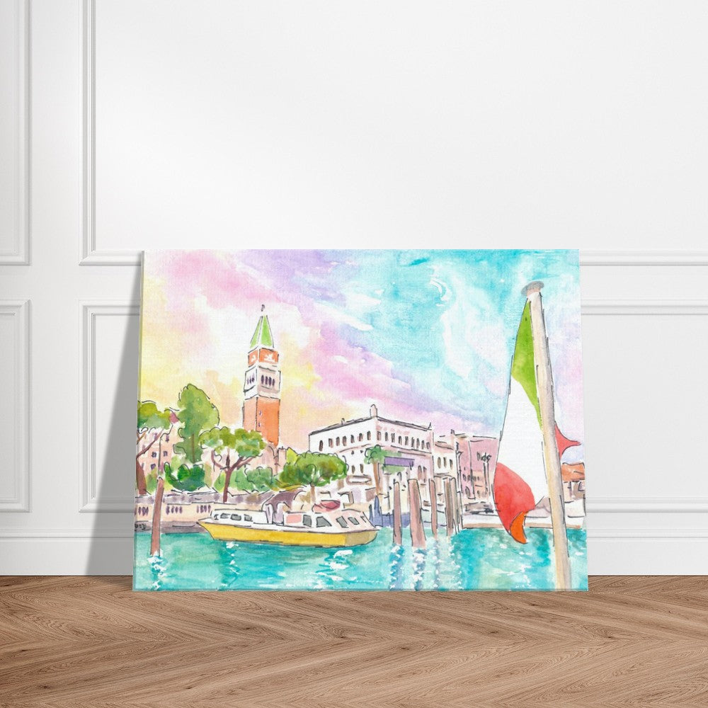 Gorgeous Vaporetto View of San Marco Venice Italy - Limited Edition Fine Art Print - Original Painting available