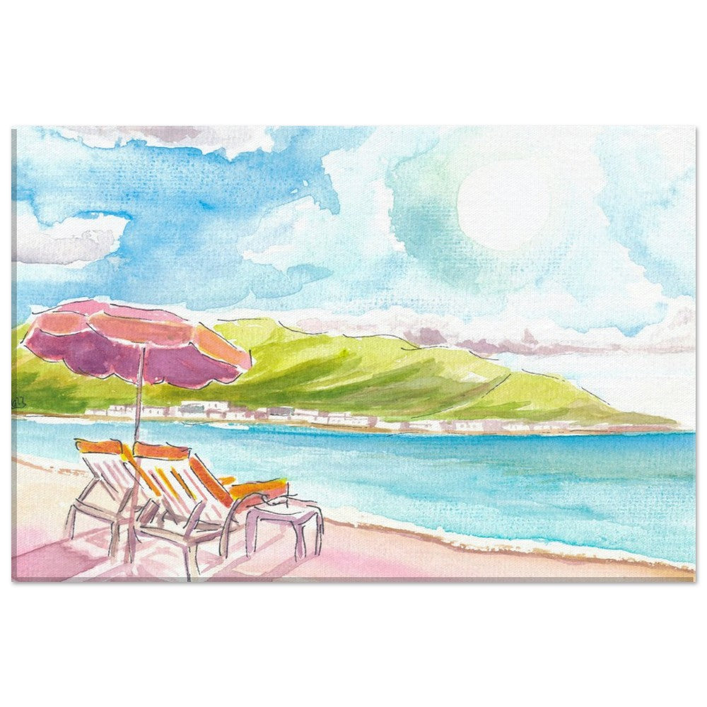 Dreaming Away to Orient Bay Beach Saint Martin Caribbean - Limited Edition Fine Art Print -