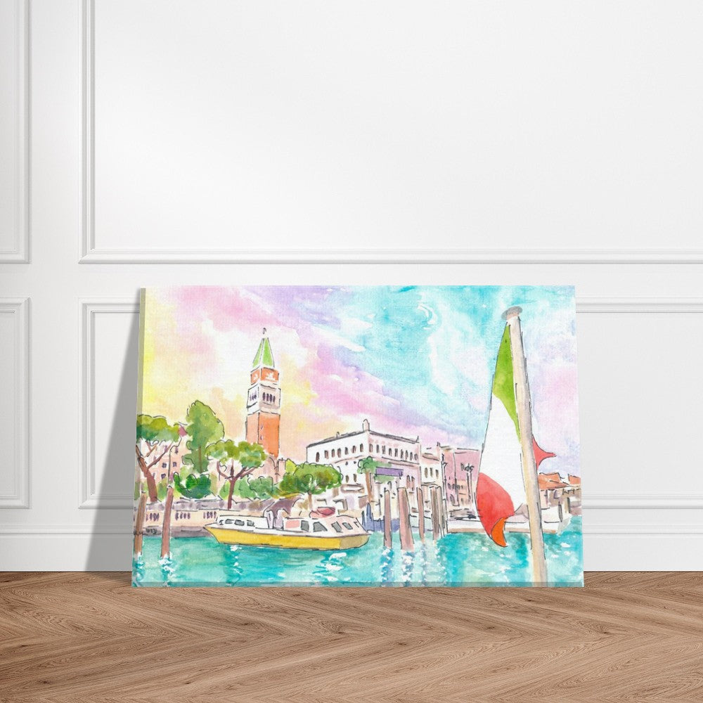Gorgeous Vaporetto View of San Marco Venice Italy - Limited Edition Fine Art Print - Original Painting available