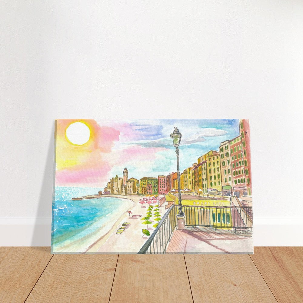 Camogli Dreams on the Golfo Paradiso on the Riviera di Levante - Limited Edition Fine Art Print -