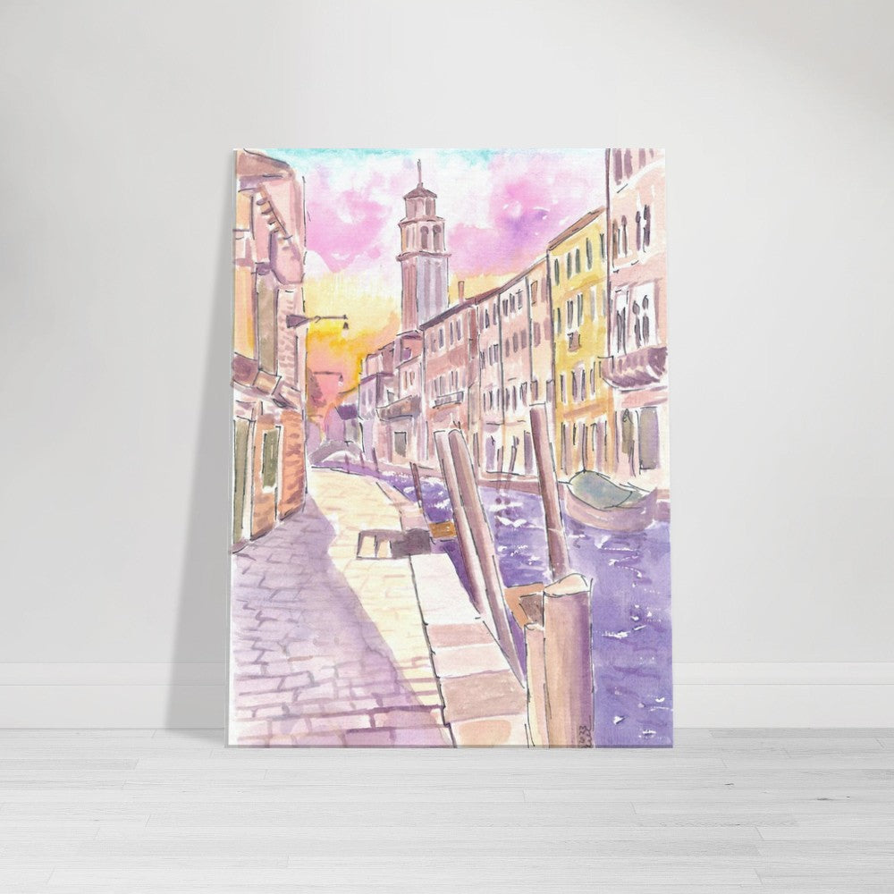 Santa Maria dei Carmini Fondamenta Rio S Barnaba - Limited Edition Fine Art Print - Original Painting available