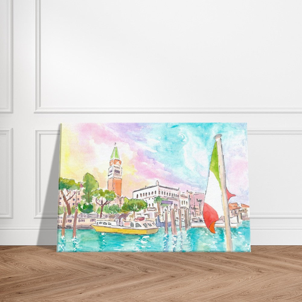 Gorgeous Vaporetto View of San Marco Venice Italy - Limited Edition Fine Art Print - Original Painting available