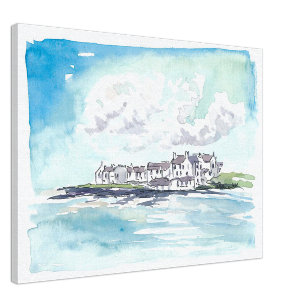 Port Charlotte Islay Scotland Inner Hebrides Landscape