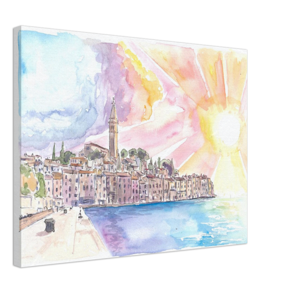 Amazing Rovinj Istrian Peninsula Dream with Waterfront - Limited Edition Fine Art Print