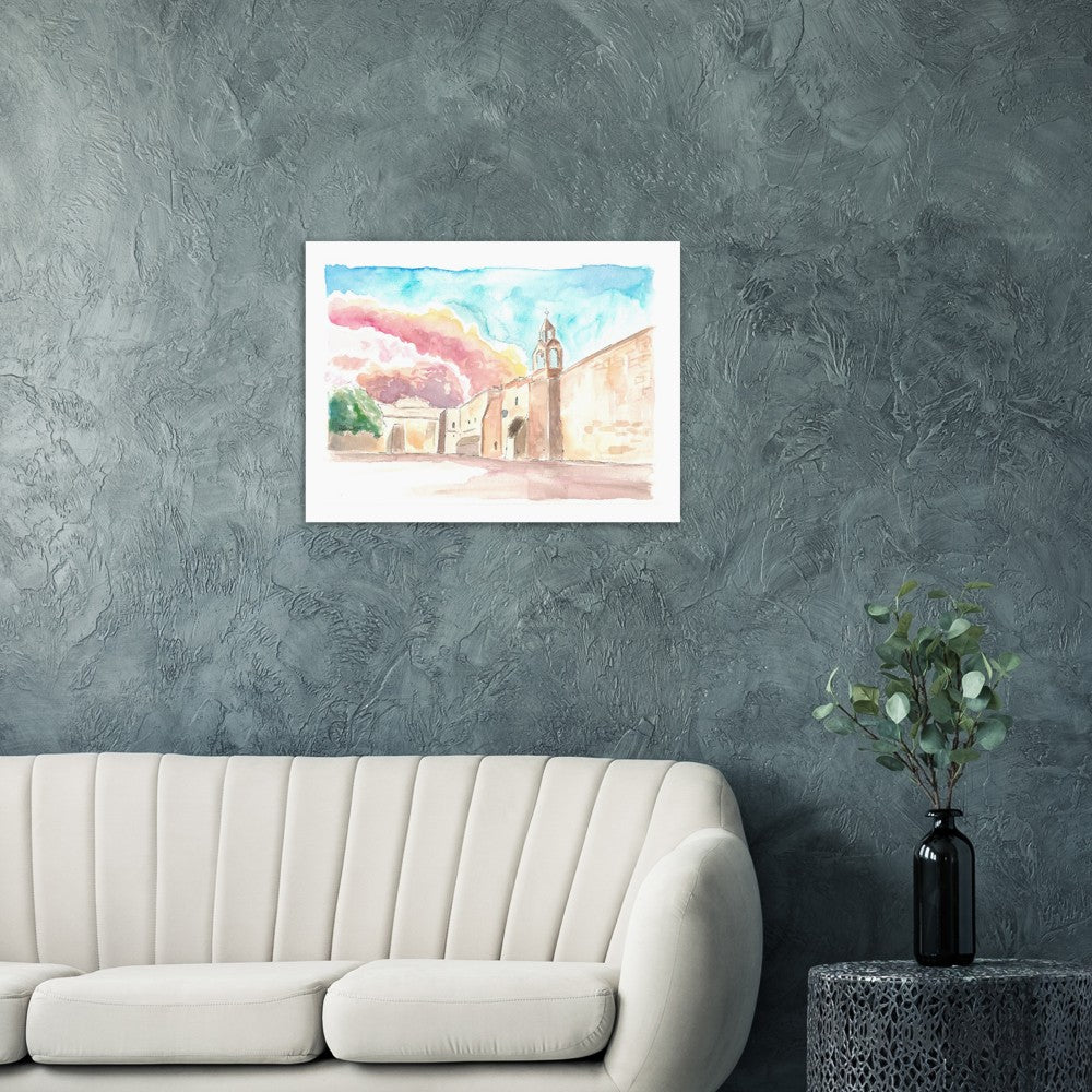 Bethlehem Church of the Nativity Impressions - Limited Edition Fine Art Print - Original Painting available