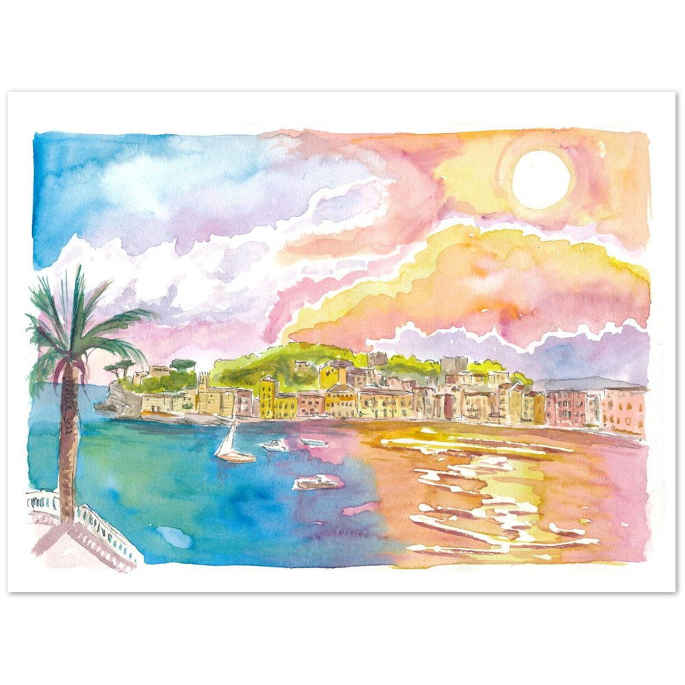 Sestri Levante and Romantic Bay of Silence
