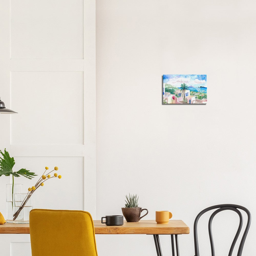 Panarea Mediterranean View with Stromboli and Aeolian Fantasies - Limited Edition Fine Art Print