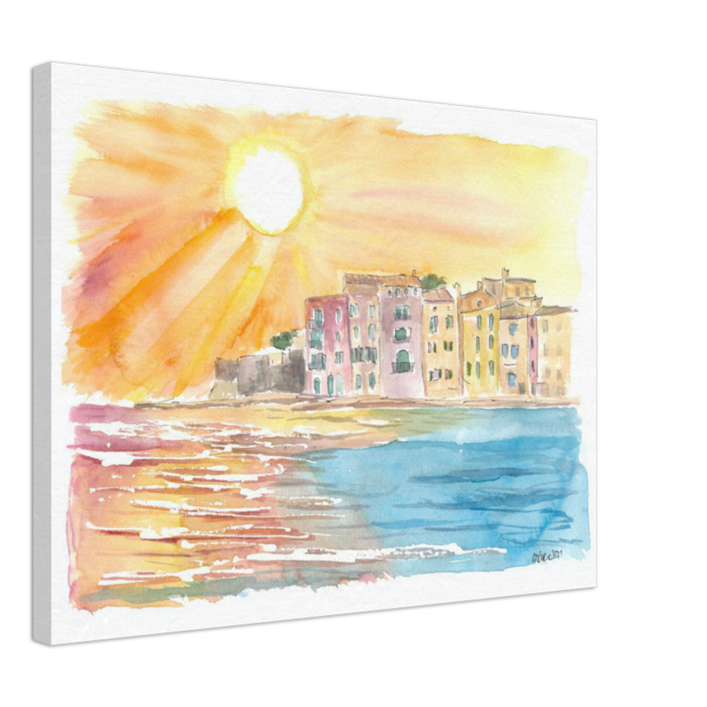 Quiet Mediterranean Days in Saint Tropez France