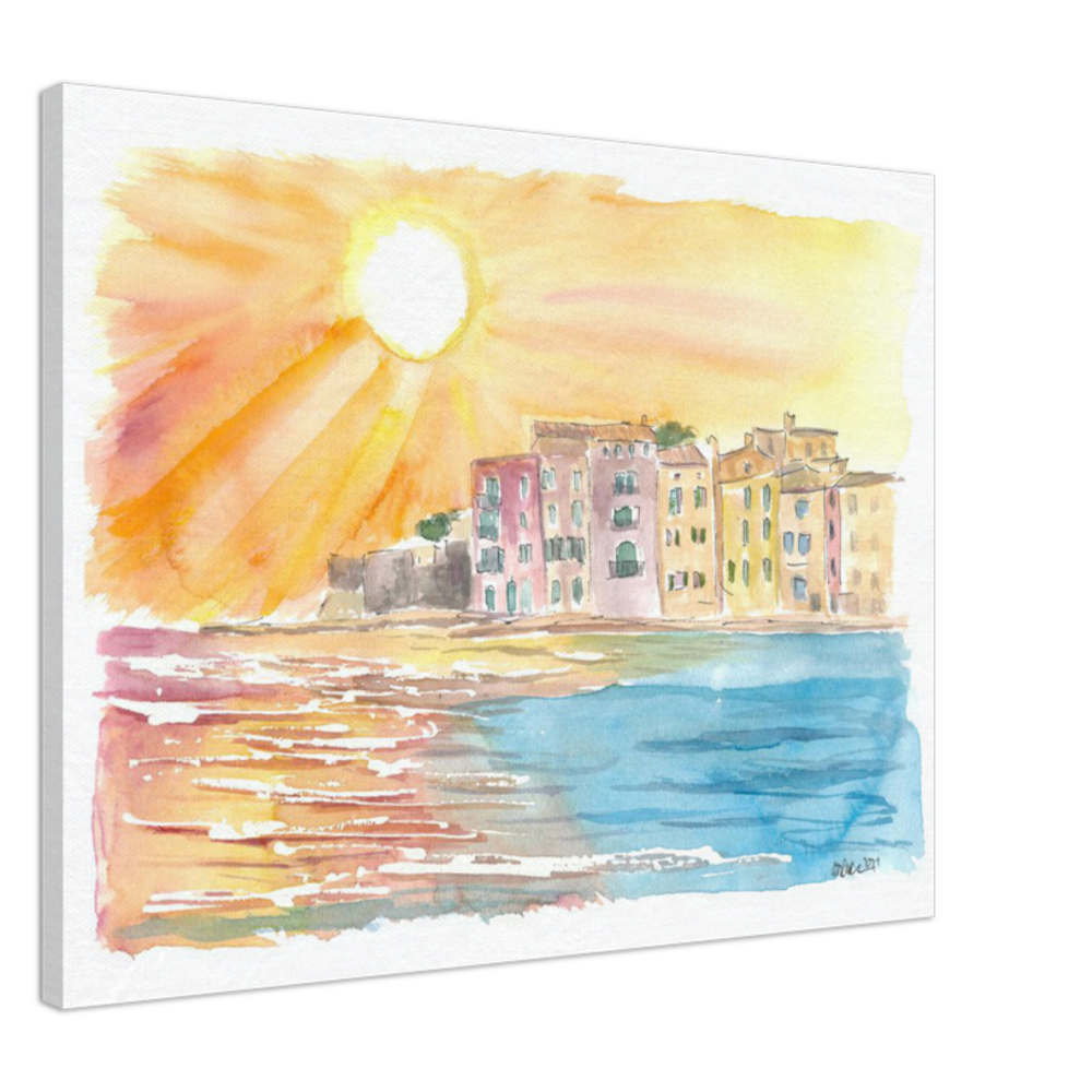 Quiet Mediterranean Days in Saint Tropez France