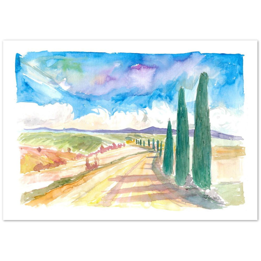 Rustic Tuscany Roads to Wineries and Country Manors