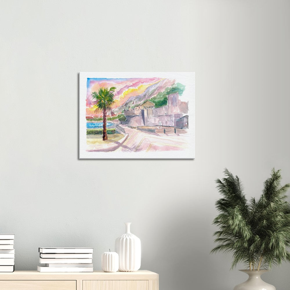 Kotor Montenegro City Walls and Seaview - Limited Edition Fine Art Print -