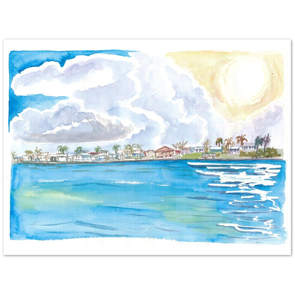 Spanish Wells Waterfront Dreams on Island of St. George's Cay Bahamas