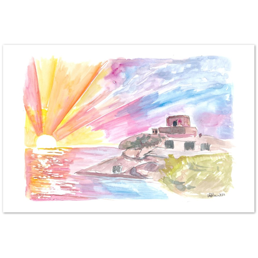 Sunset Dreams of Tulum Mexico with Caribbean Views