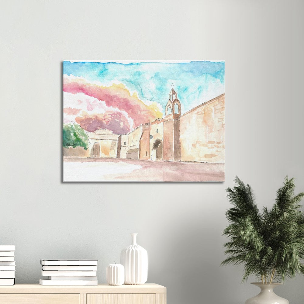 Bethlehem Church of the Nativity Impressions - Limited Edition Fine Art Print - Original Painting available