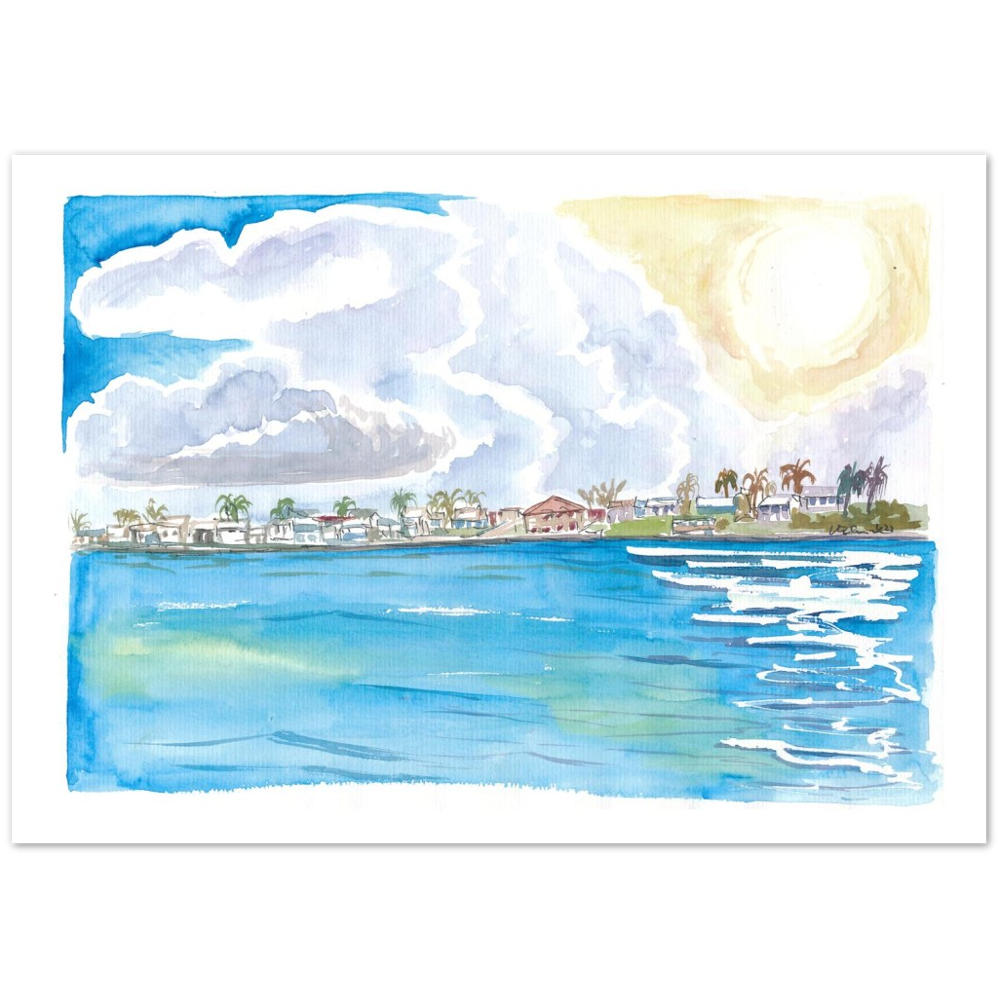 Spanish Wells Waterfront Dreams on Island of St. George's Cay Bahamas