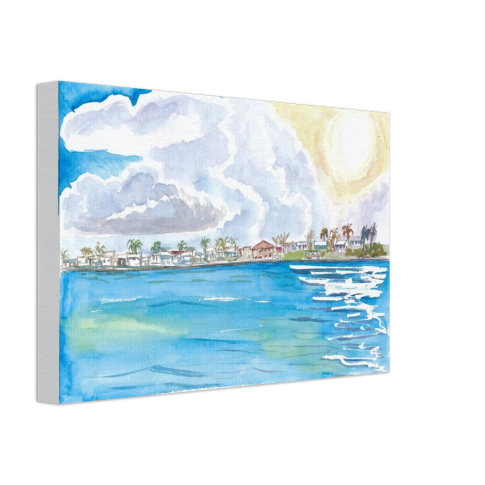 Spanish Wells Waterfront Dreams on Island of St. George's Cay Bahamas