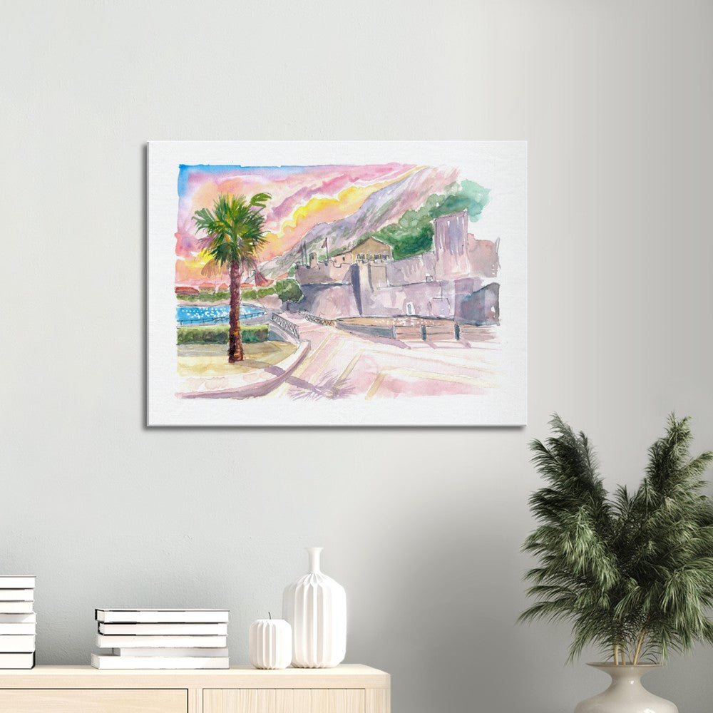 Kotor Montenegro City Walls and Seaview - Limited Edition Fine Art Print -