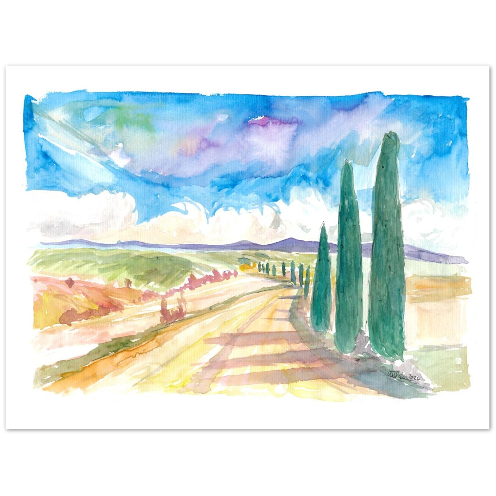Rustic Tuscany Roads to Wineries and Country Manors