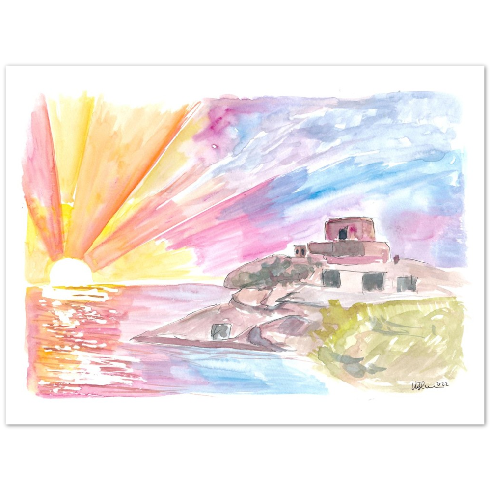 Sunset Dreams of Tulum Mexico with Caribbean Views