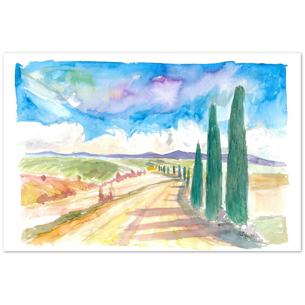 Rustic Tuscany Roads to Wineries and Country Manors