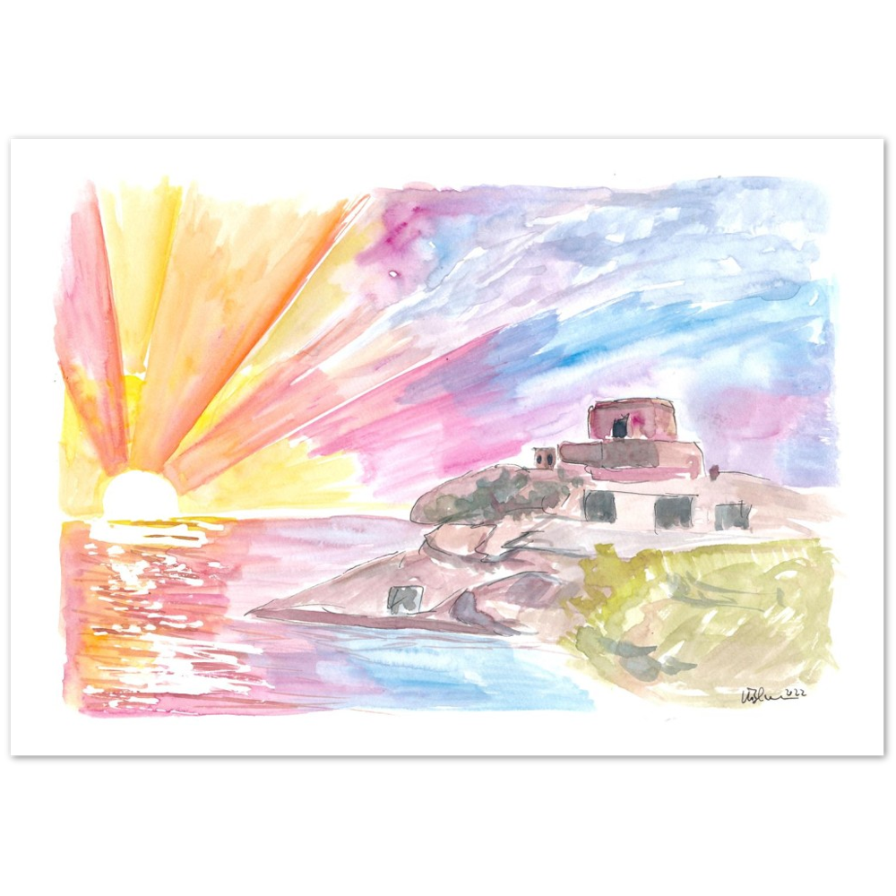 Sunset Dreams of Tulum Mexico with Caribbean Views