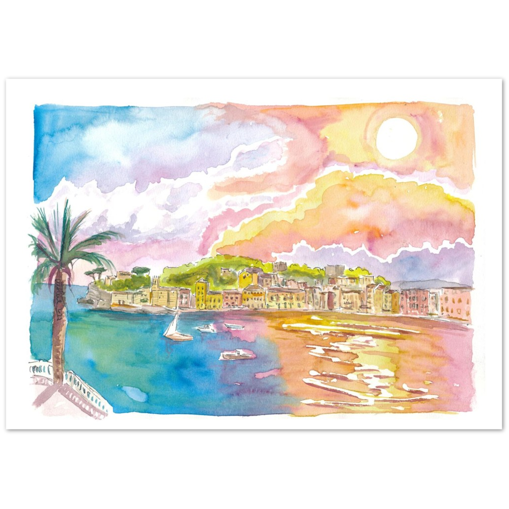 Sestri Levante and Romantic Bay of Silence