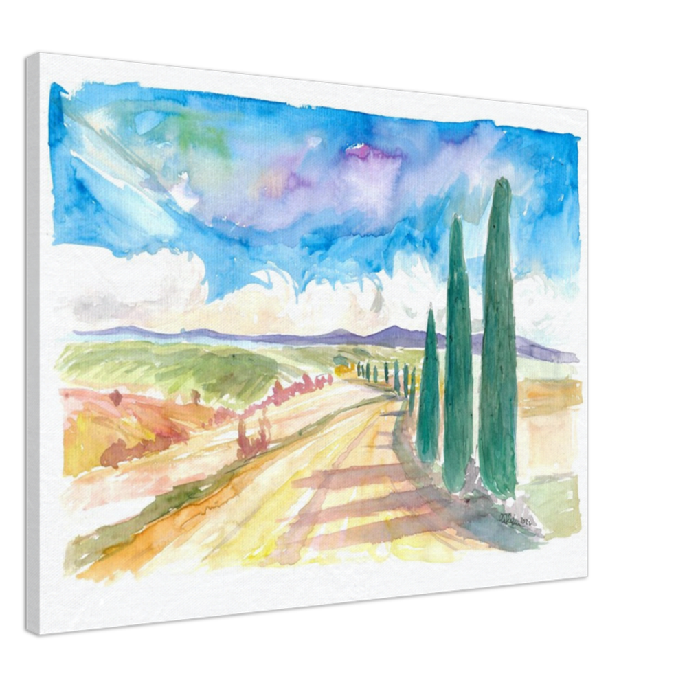 Rustic Tuscany Roads to Wineries and Country Manors