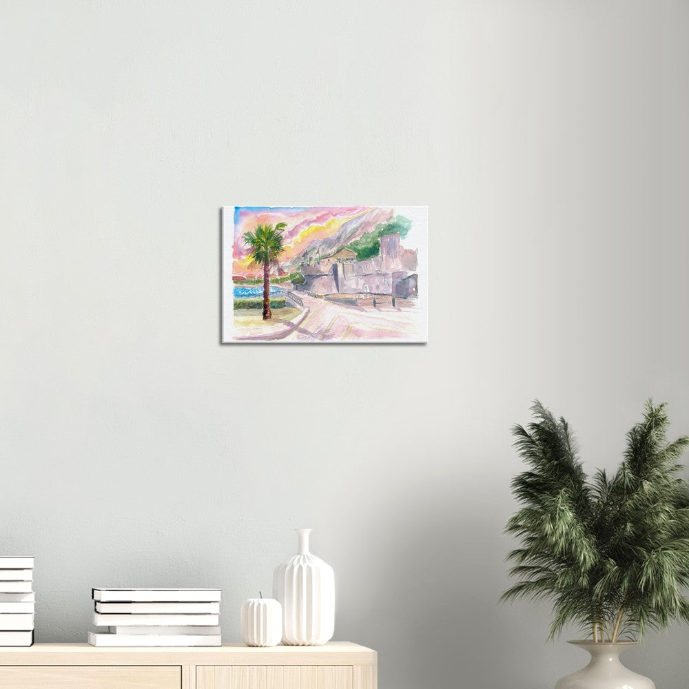 Kotor Montenegro City Walls and Seaview - Limited Edition Fine Art Print -