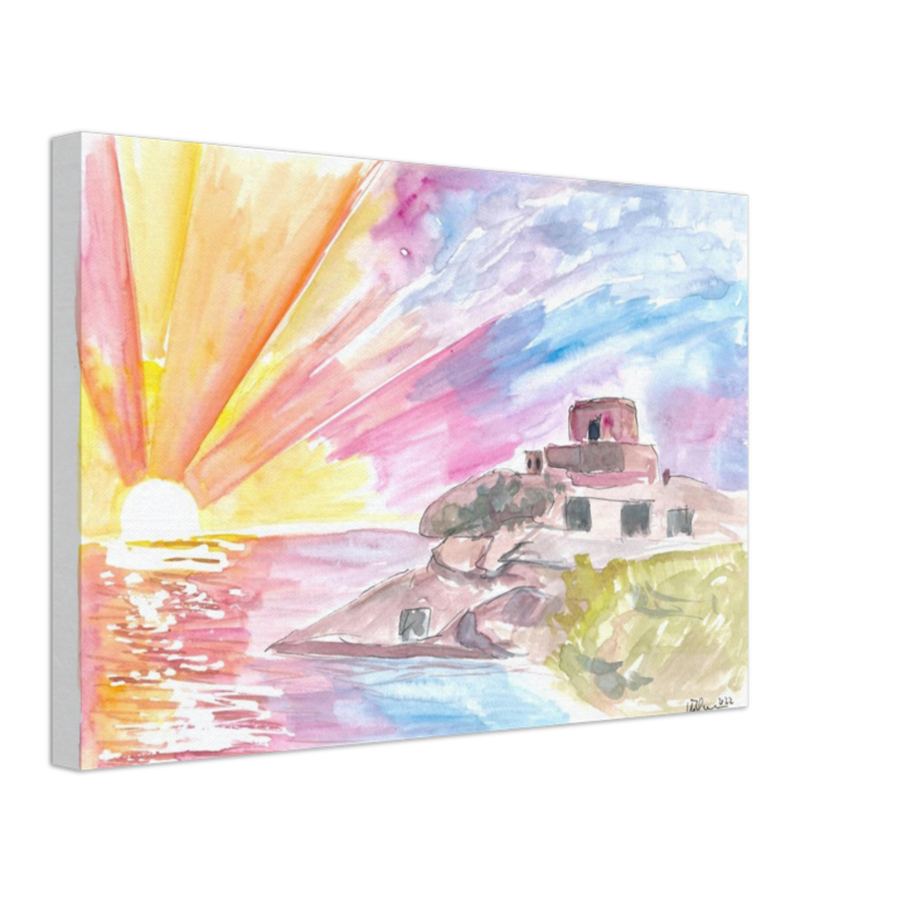 Sunset Dreams of Tulum Mexico with Caribbean Views