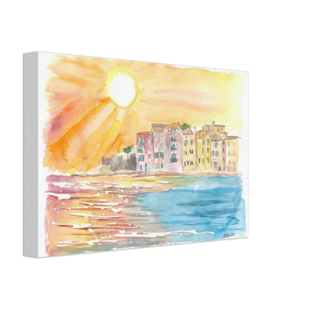 Quiet Mediterranean Days in Saint Tropez France