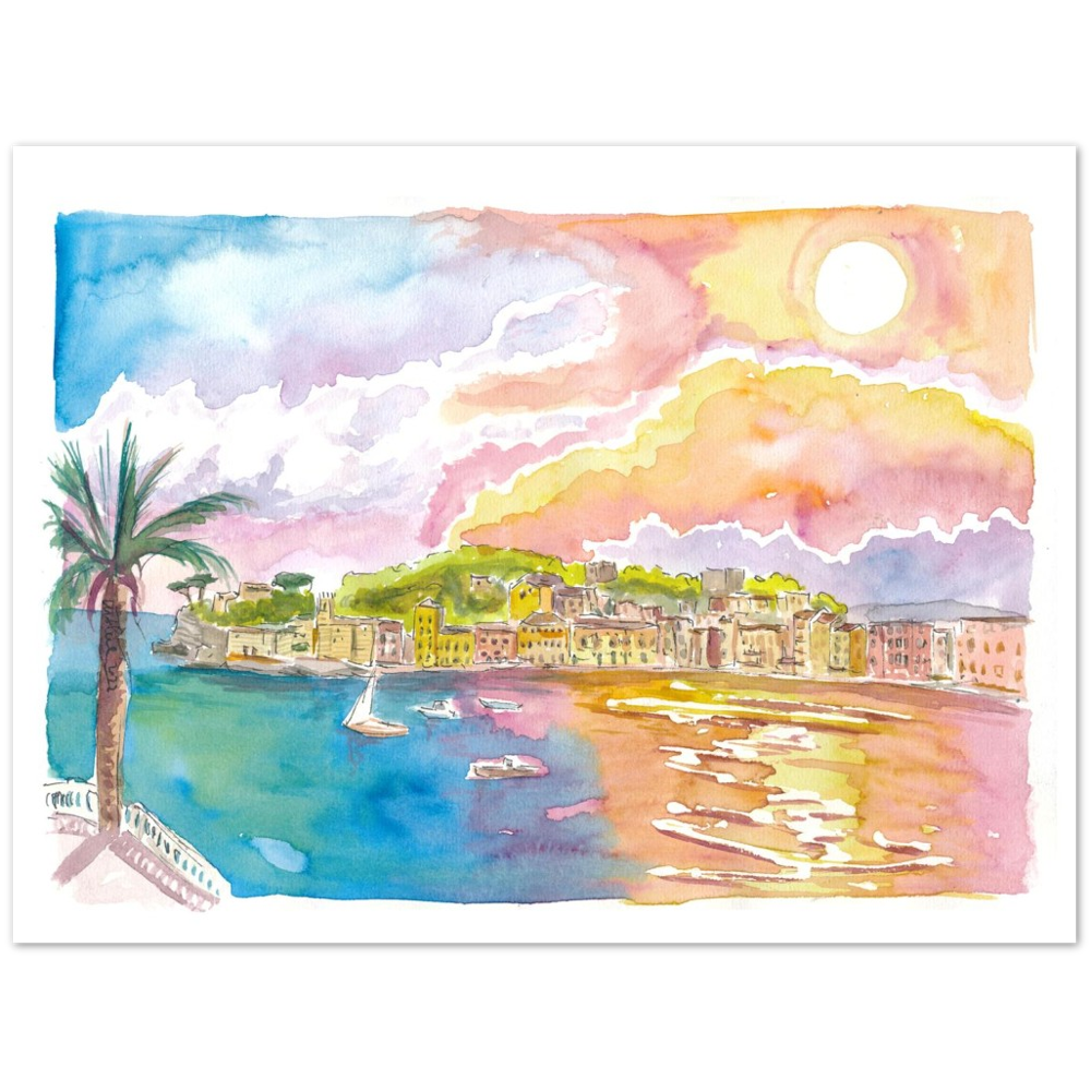 Sestri Levante and Romantic Bay of Silence