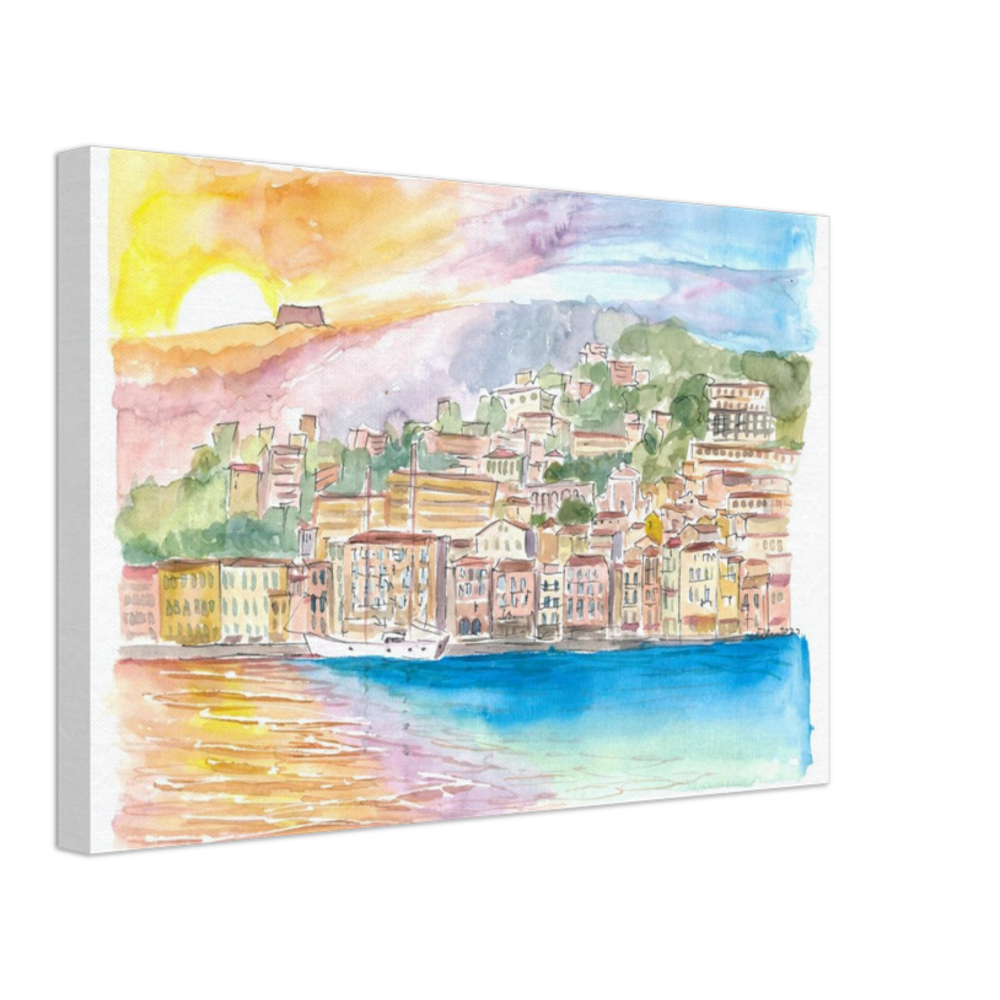 Villefranche-sur-Mer Mediterranean Dreams on French Riviera
