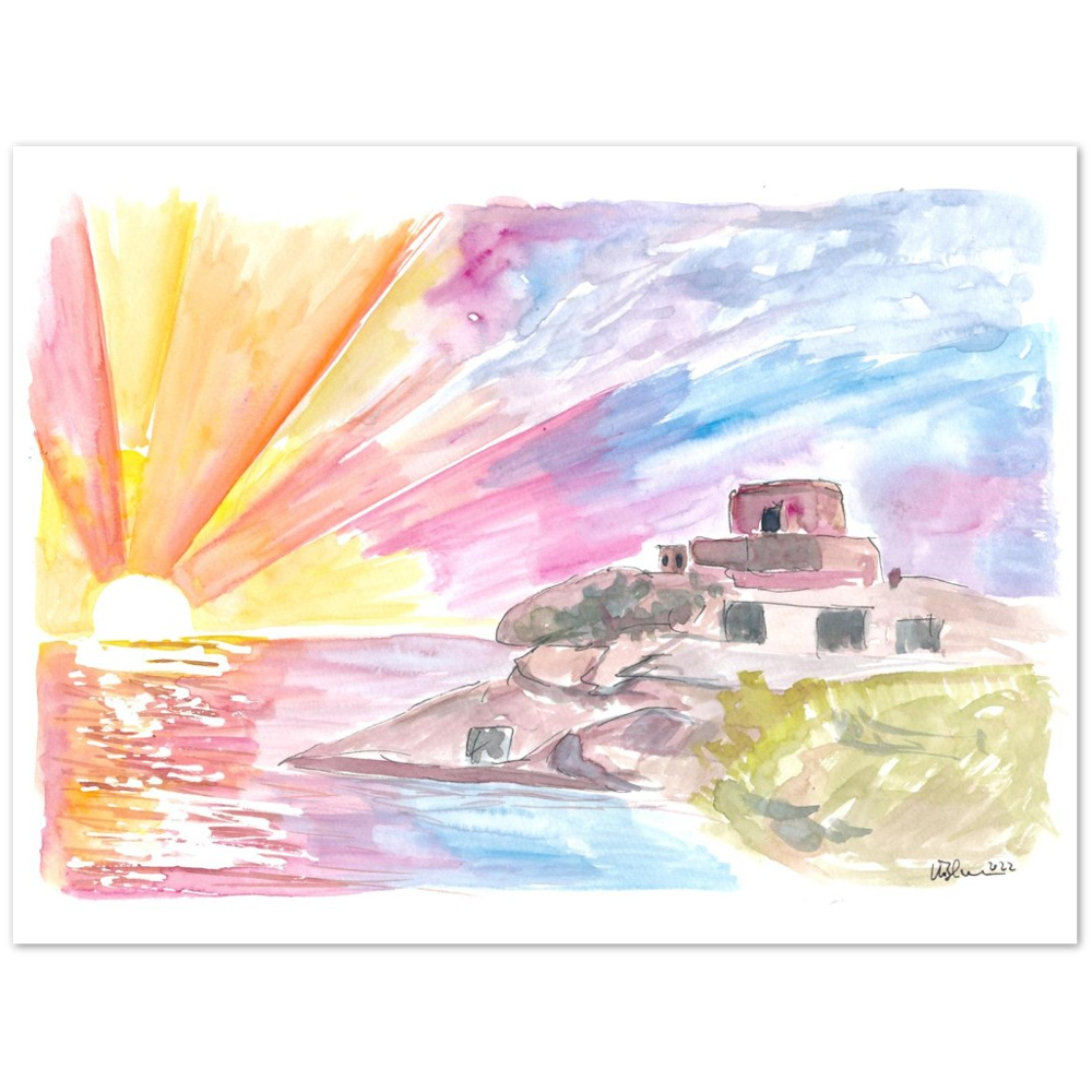 Sunset Dreams of Tulum Mexico with Caribbean Views