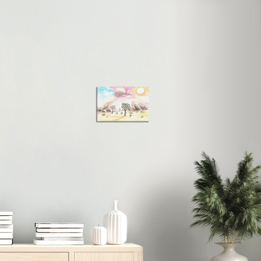 Sunset in Joshua Tree National Park - Limited Edition Fine Art Print - Original Painting available
