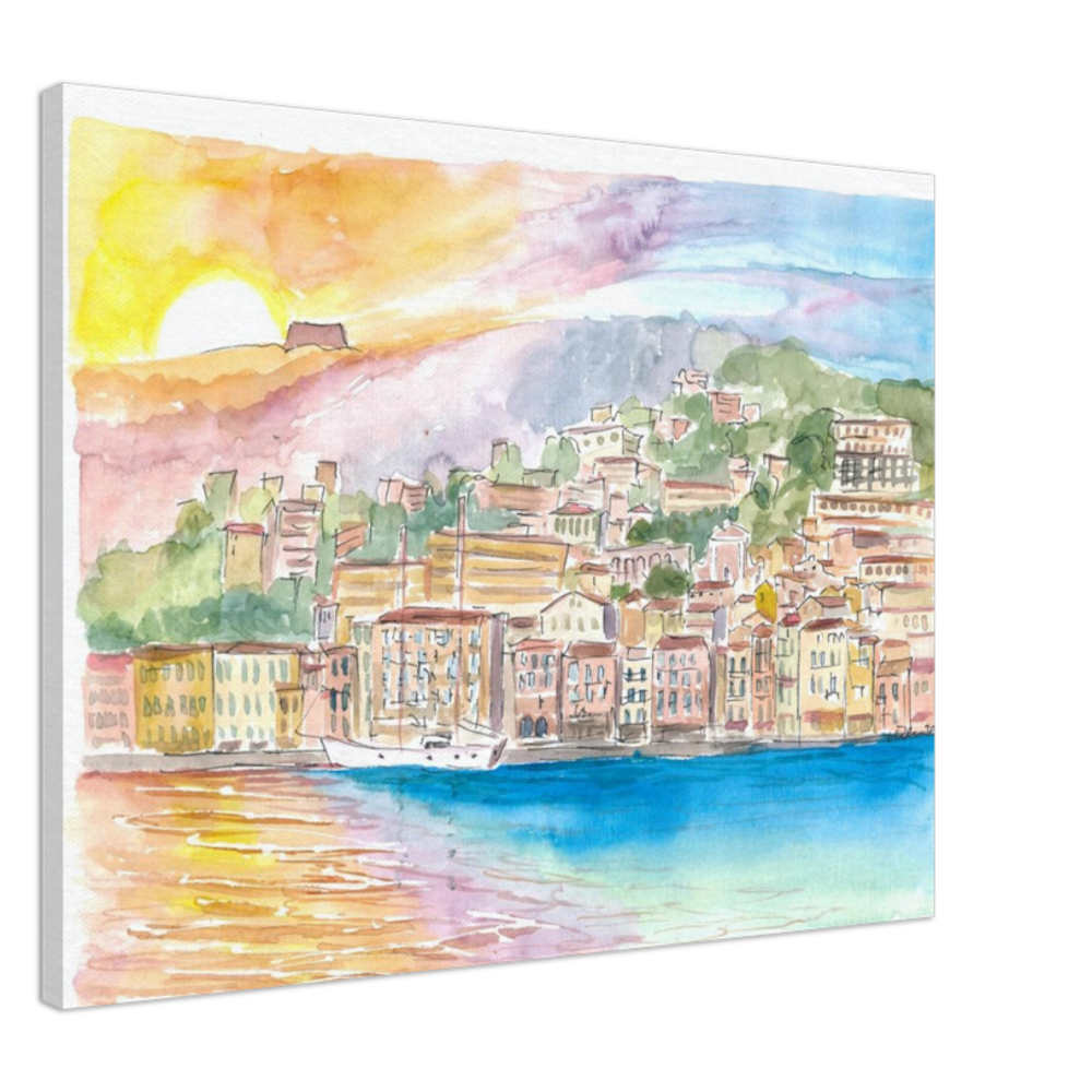 Villefranche-sur-Mer Mediterranean Dreams on French Riviera