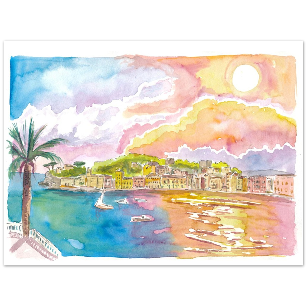 Sestri Levante and Romantic Bay of Silence