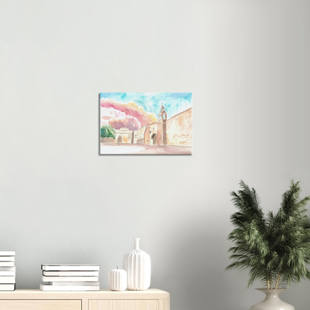 Bethlehem Church of the Nativity Impressions - Limited Edition Fine Art Print - Original Painting available