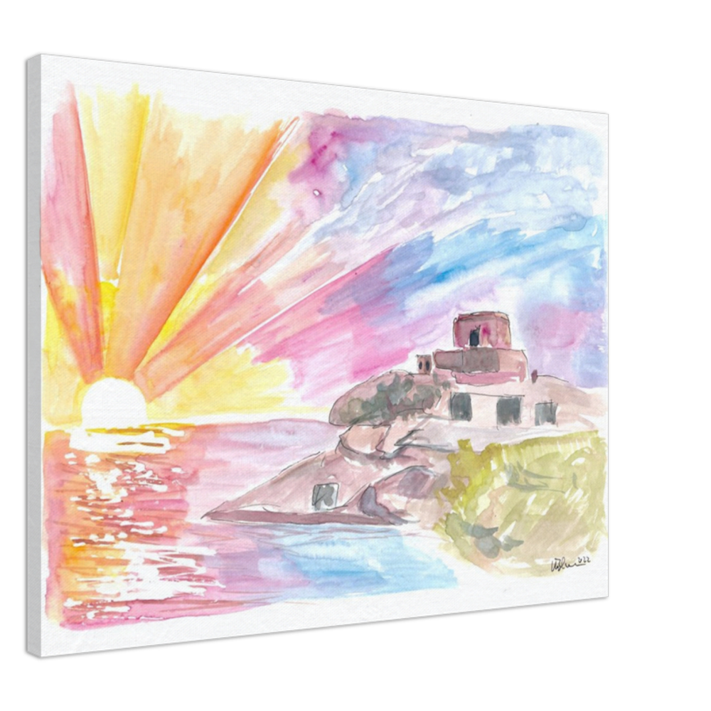 Sunset Dreams of Tulum Mexico with Caribbean Views