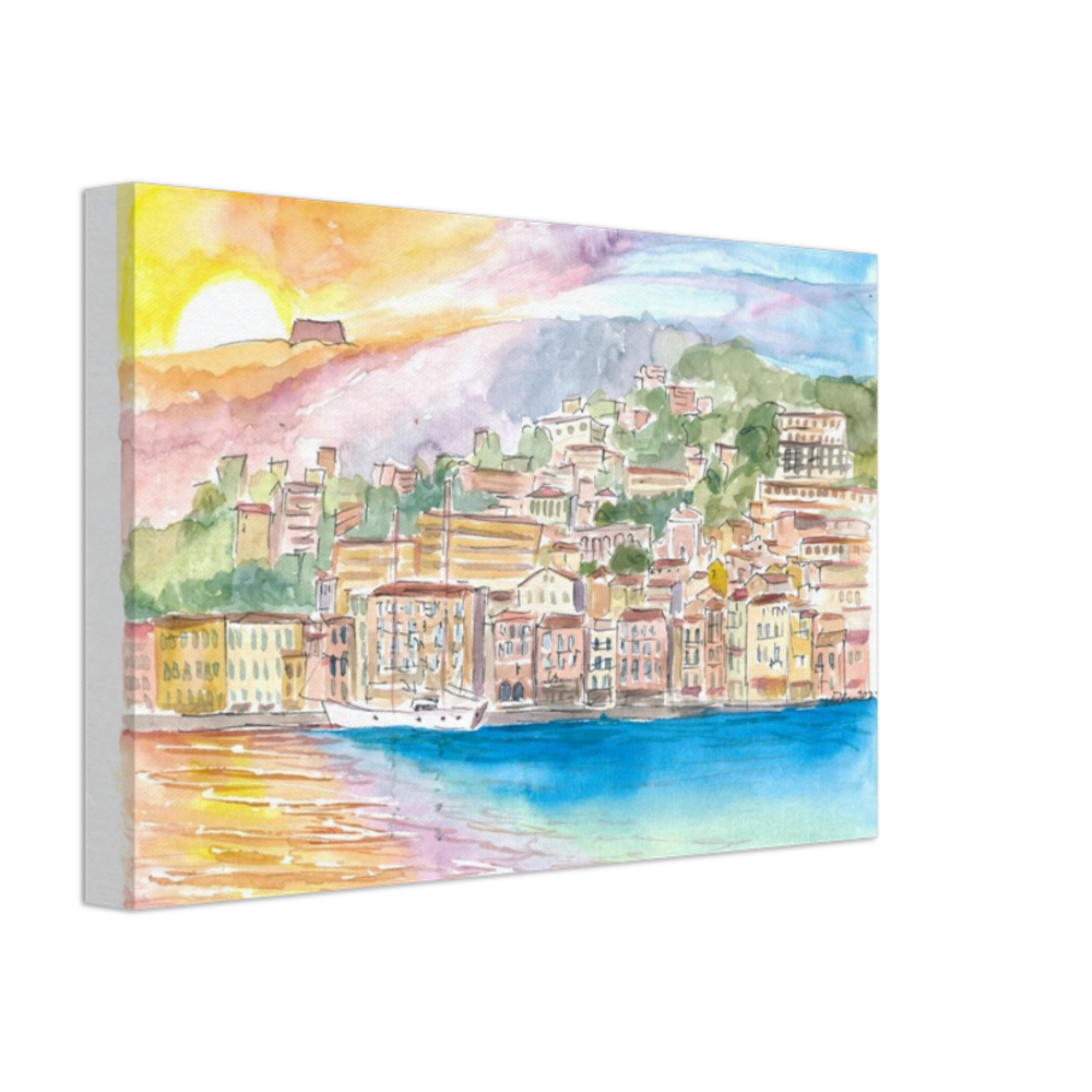 Villefranche-sur-Mer Mediterranean Dreams on French Riviera