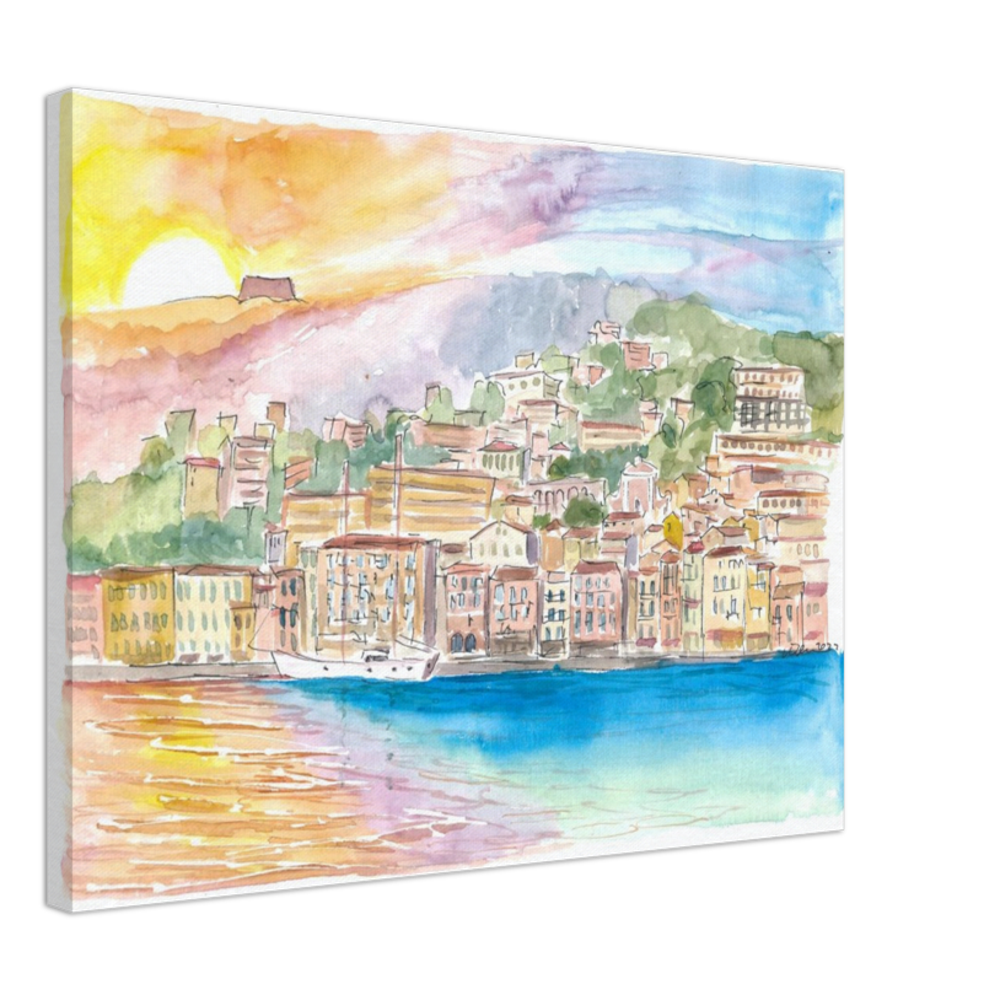 Villefranche-sur-Mer Mediterranean Dreams on French Riviera