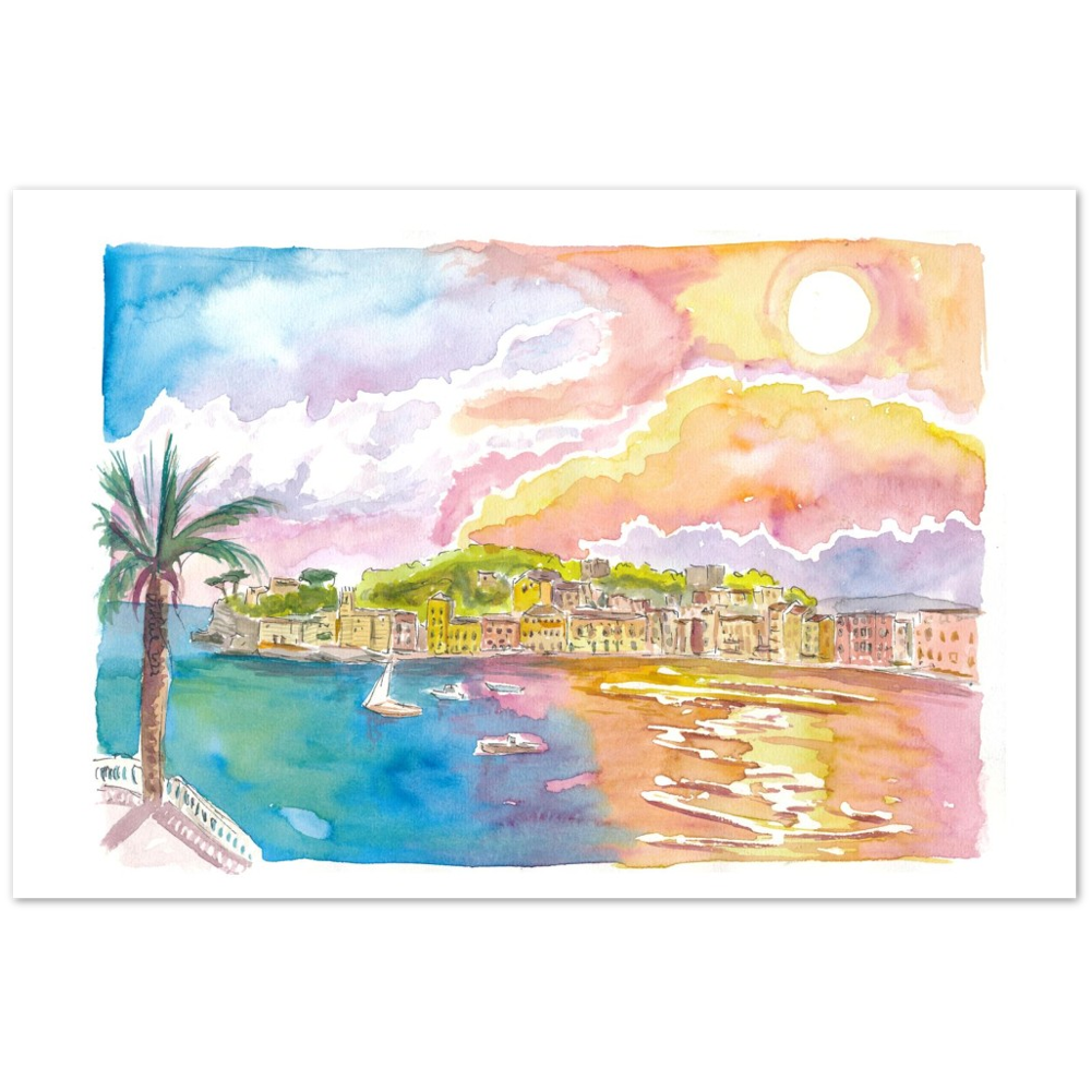 Sestri Levante and Romantic Bay of Silence