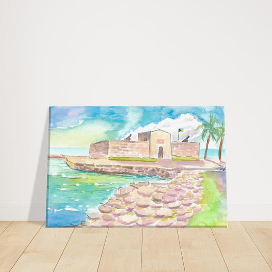Old Fort Excursion in Nassau Bahamas - Limited Edition Fine Art Print - Original Painting available
