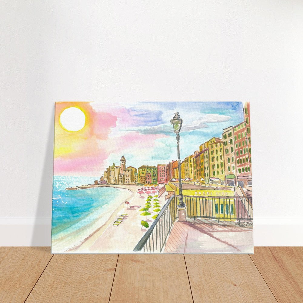 Camogli Dreams on the Golfo Paradiso on the Riviera di Levante - Limited Edition Fine Art Print -