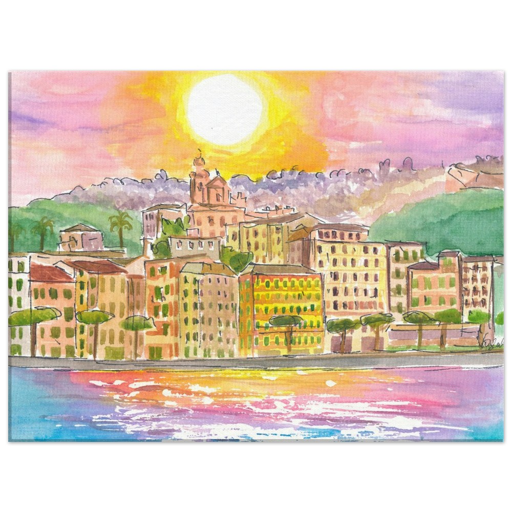 Santa Margherita Ligure the pearl of Tigullia in Italy - Limited Edition Fine Art Print -