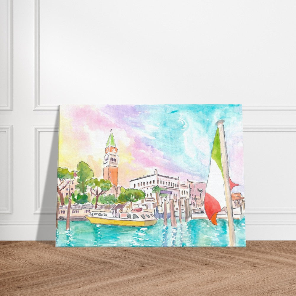 Gorgeous Vaporetto View of San Marco Venice Italy - Limited Edition Fine Art Print - Original Painting available