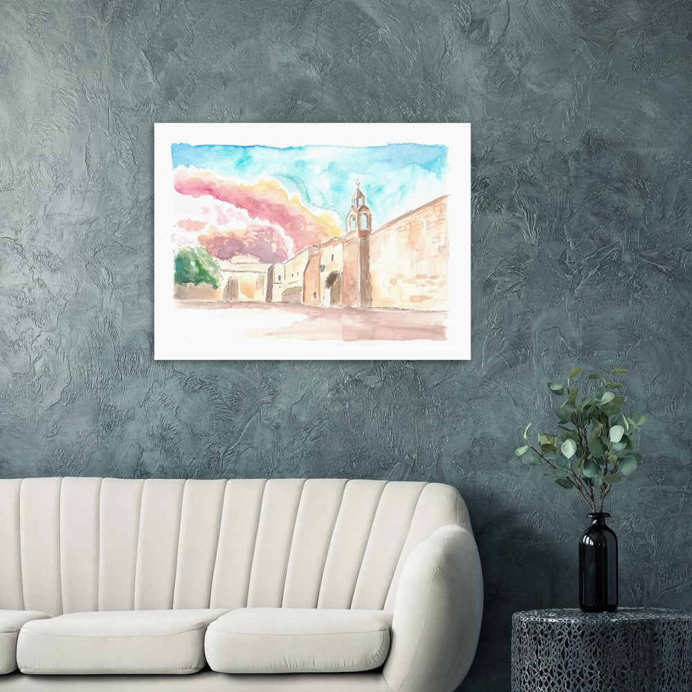 Bethlehem Church of the Nativity Impressions - Limited Edition Fine Art Print - Original Painting available