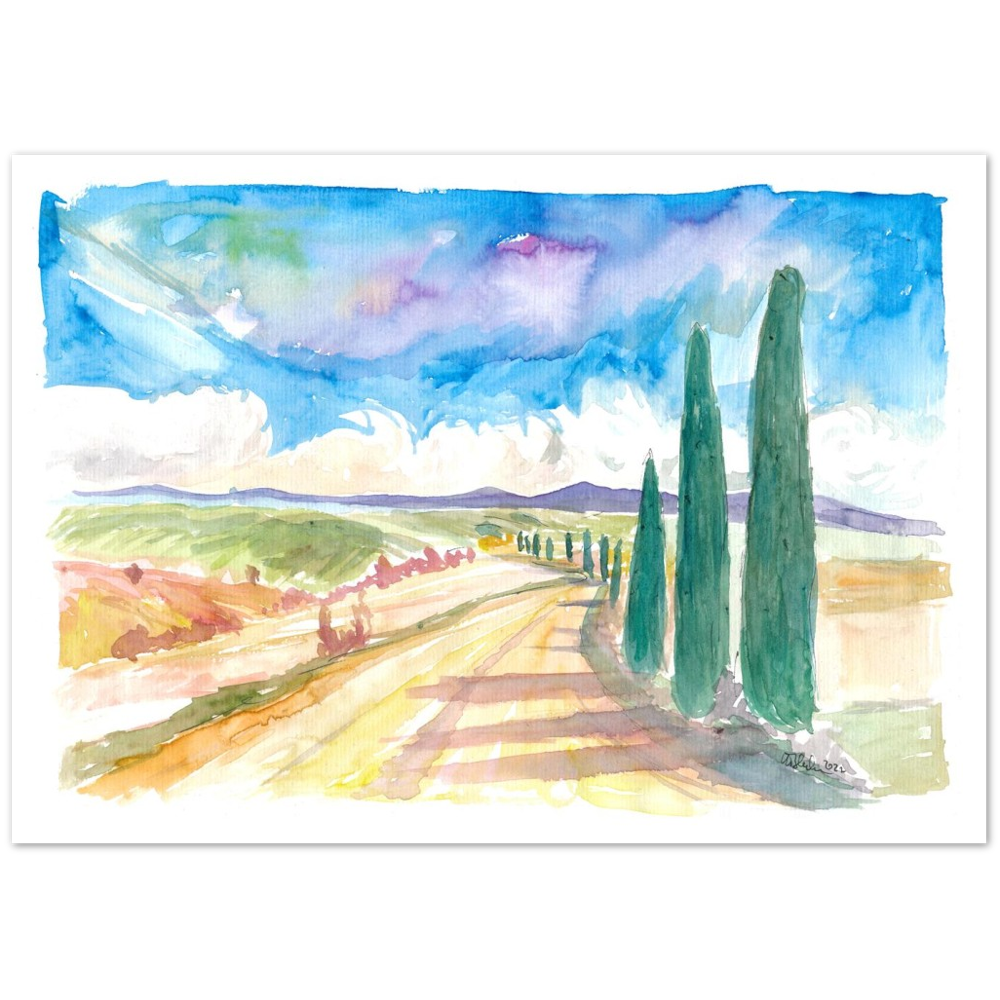 Rustic Tuscany Roads to Wineries and Country Manors