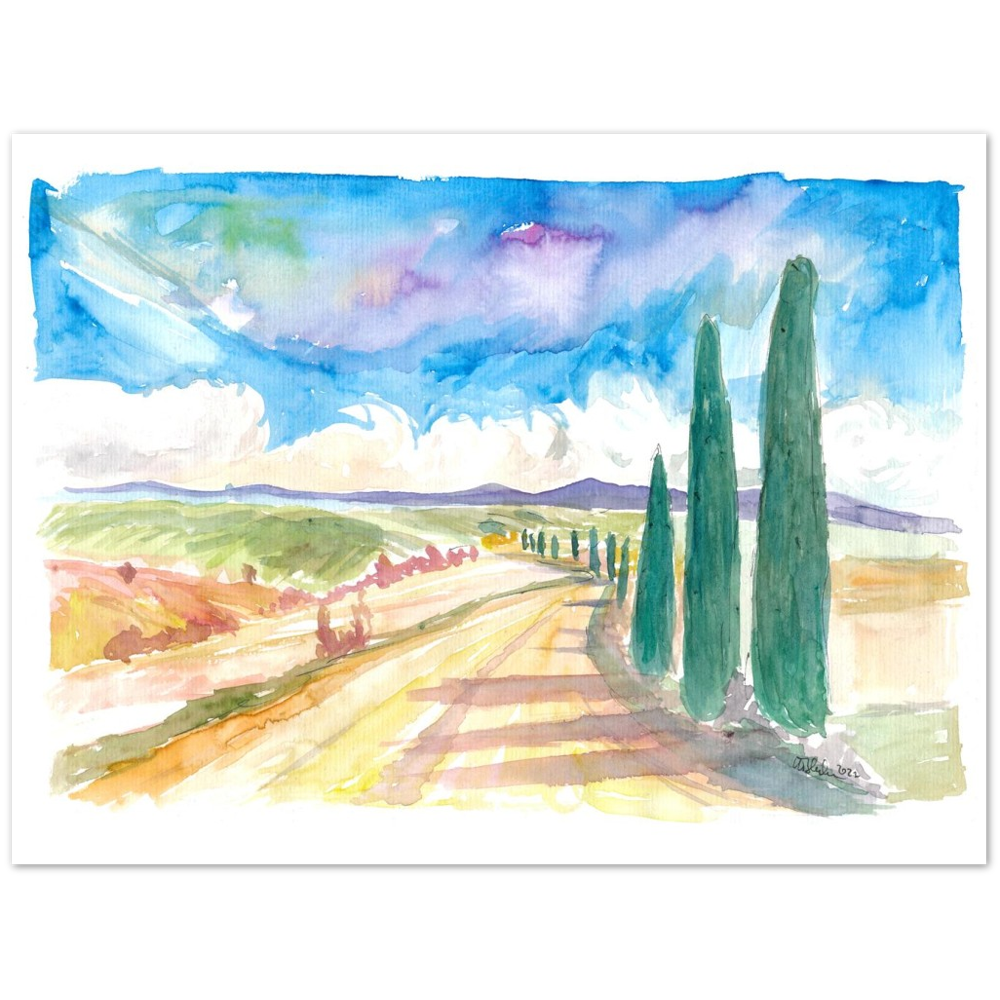 Rustic Tuscany Roads to Wineries and Country Manors